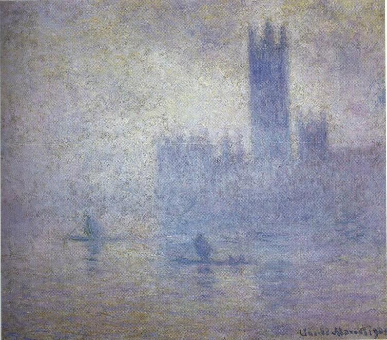 Houses of Parliament, London - Claude Monet