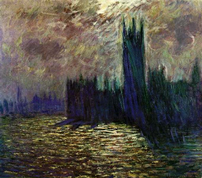 Houses of Parliament, London - Claude Monet